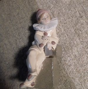 LLADRO  "little jester"  seated